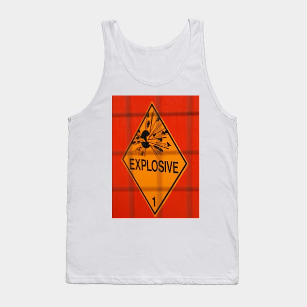 EXPLOSIVE - Stand well CLEAR Tank Top by mister-john